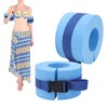 2Pcs EVA Foam Swim Aquatic Cuffs Water Aerobics Float Ring