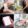 Natural Plant Based Scrub Sponge 12 Pack, Palm Fiber Scrubbing