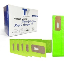 Replacement for Oreck Vacuum Cleaner Bags for Upright Vacs, Pack of 6, Green, Type CC, Allergen Filtration # Compare to Part AK1CC6A