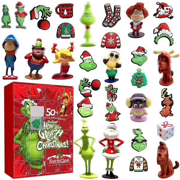 Advent Calendar 2024, 24 Days Christmas Countdown Advent Calendar, 24