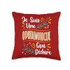 Une Ophtalmologue Qui Déchire Cadeau Ophtalmologue Femme Throw Pillow