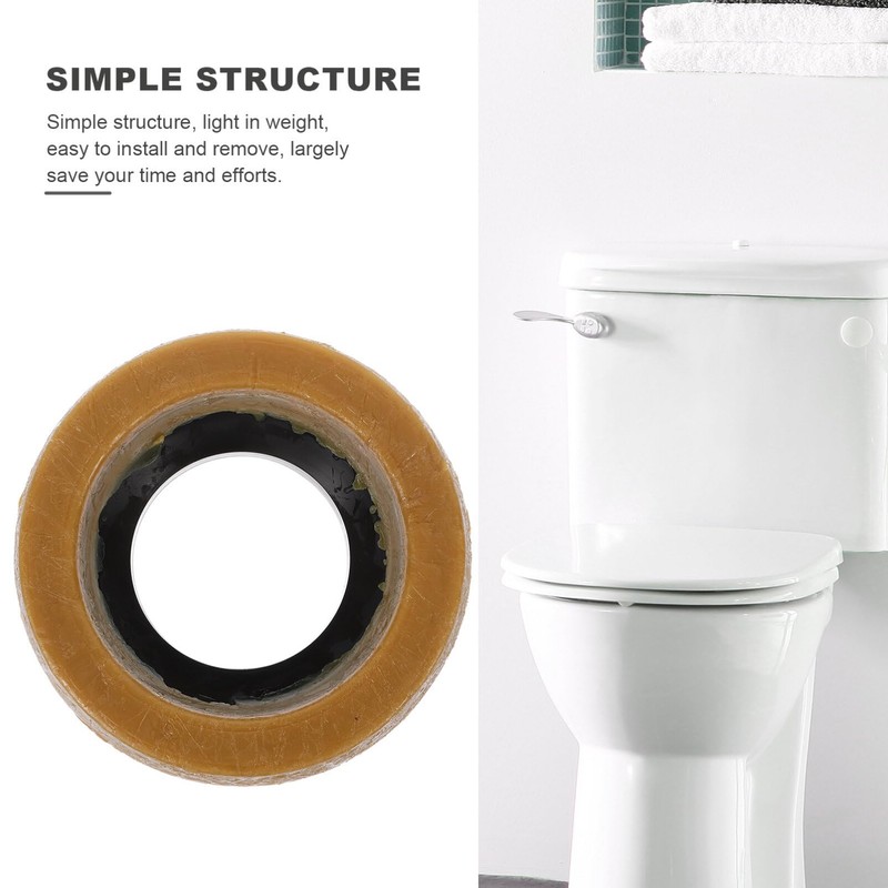 OSALADI 1set Toilet Bowl Sealing High Pressure Resistant Flange Easy