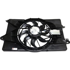 Evan Fischer Radiator Cooling Fan Compatible with 2014-2019 Jeep Cherokee, Fits 2015-2017 Chrysler 200 CH3115179