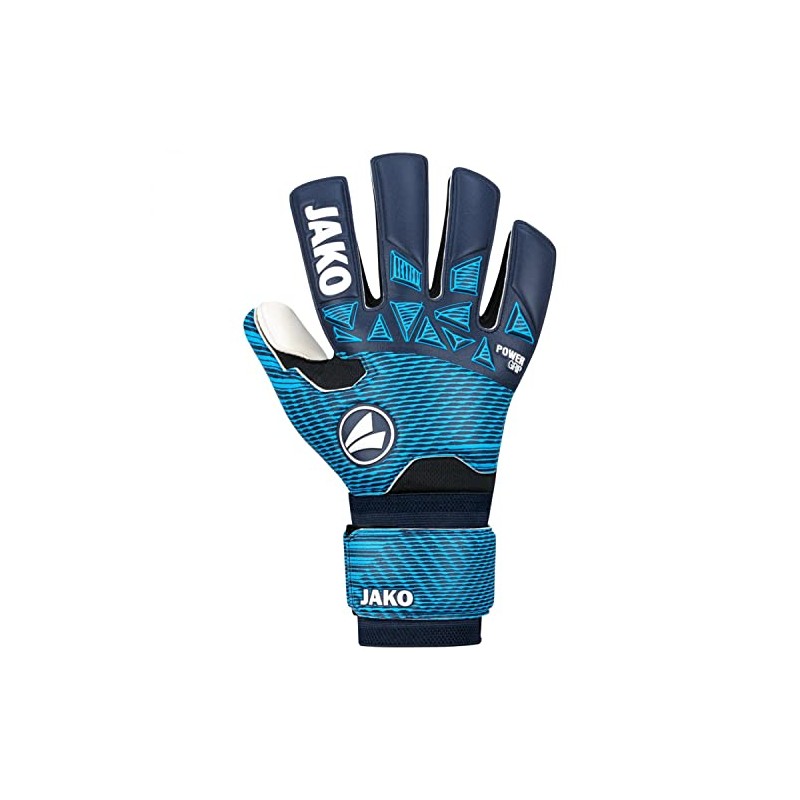 JAKO Unisex Performance Supersoft NC Goalkeeper Gloves, Navy, 12