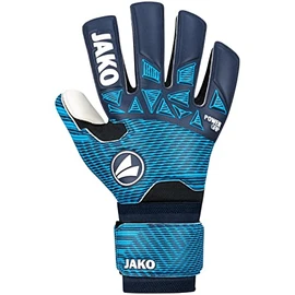 JAKO Unisex Performance Supersoft NC Goalkeeper Gloves, Navy, 12