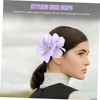 HONMEET Beach Floral Hair Clip Lily Flower Design Elegant Hair