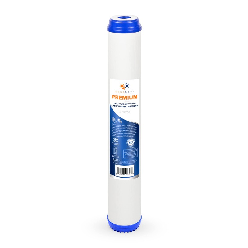 Aquaboon Premium 5 Micron 20 x 2.5 Granular Activated Carbon