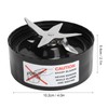 Universal Extractor Cross Blade Blender Blade Replacement Fit for 1000W