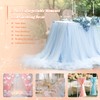 Entisn Glitter Tulle Fabric, 1 Yard x 60 Inch Wide