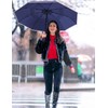 Cilnos Umbrella Windproof Strong, Folding Travel and Compact Umbrella with