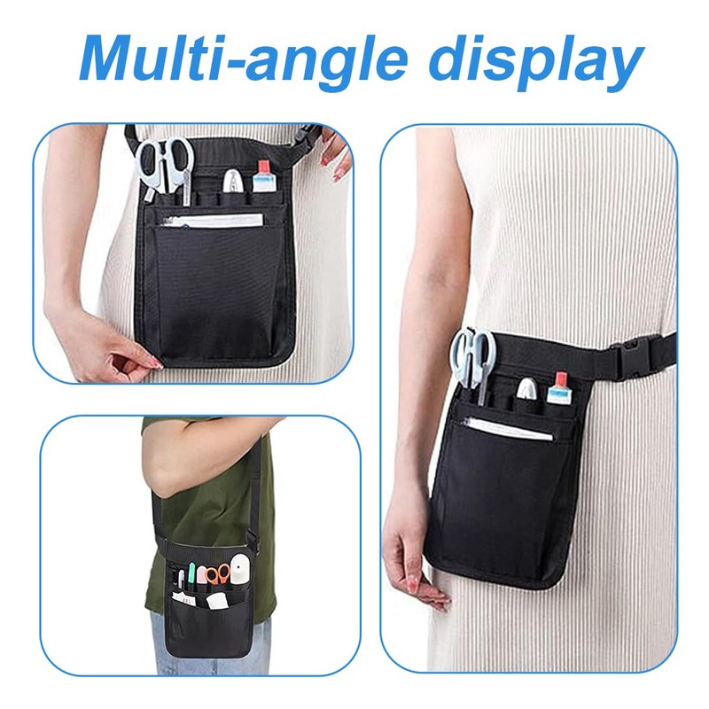 CPJJ Nurse Bag, Multifunctional Nurse Organiser, Adjustable Nurse Bag, for