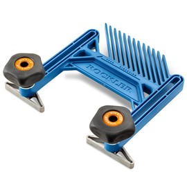 Adjustable Featherboard (11/16 Inch) - Sturdy ABS Plastic Made Table Feather Board to Keep Workpiece Tight Against the Fence - Easy-to-use Featherboards for Table Saw, Bandsaw, & Router Table Routing