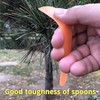 60 Color-Changing Ice Cream Spoons - Dessert Pudding Spoons for