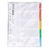 Office Products Dividers Cardboard Index 5 Pieces / 5 +