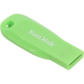 SanDisk Cruzer Blade 32GB USB Flash Drive - Electric Green