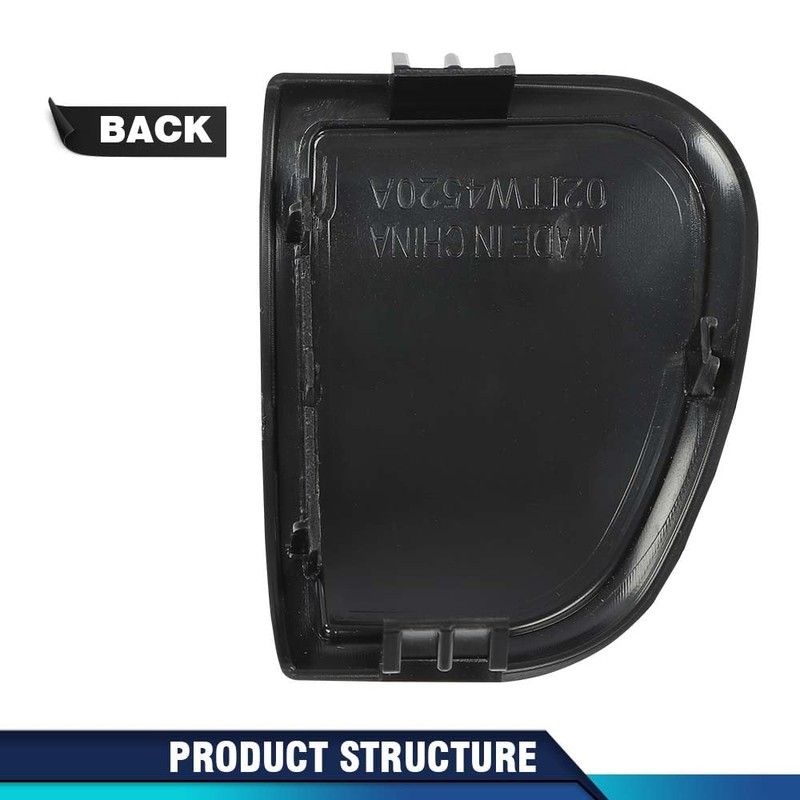 PIT66 Black Switch Cover Cluster Bezel Dash Trim Compatible with