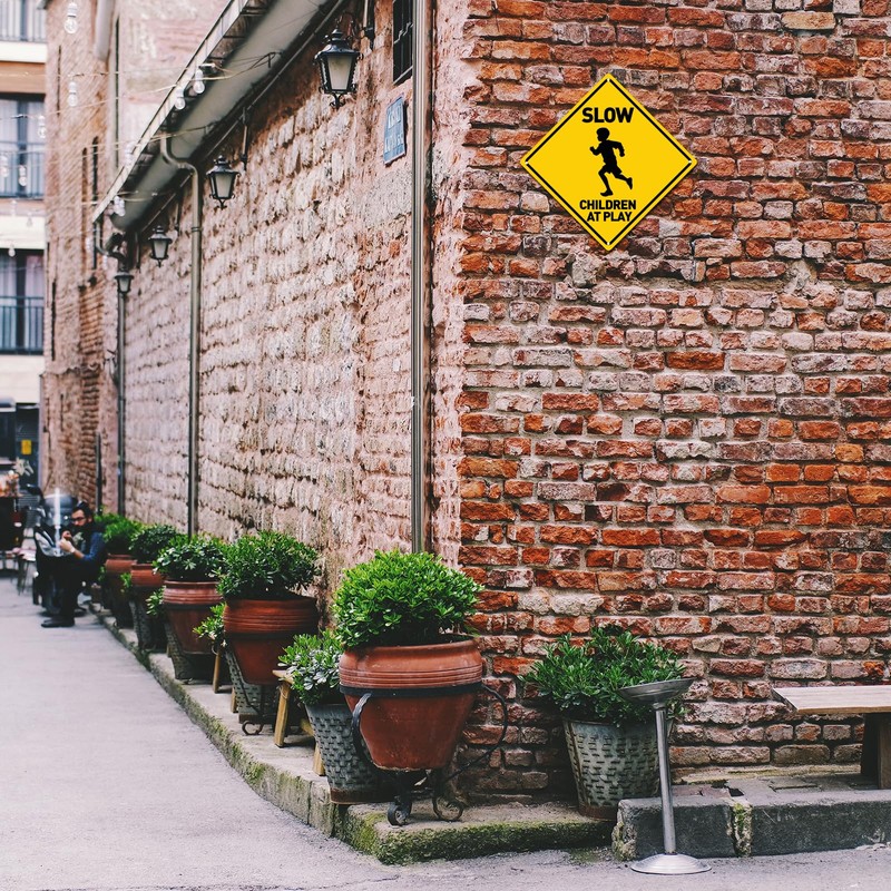 BTHUKO 12 x 12 inch “Slow - Children at Play”