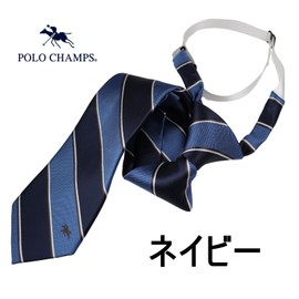 POLO CHAMPS PCN-002 Polo Champs Brand, One-Touch Short Necktie, Unisex, Accessories, Uniform, School, Girls, Middle School, High School, High School, College Students, College Students, Adjustable