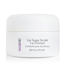 NASSIF MD Exfoliante Labial Nassifmd De Vainilla Y Azúcar, Hidratante Y Exfoliante Labial, Con Aceite De Jojoba, 14 G