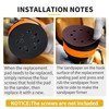 Sander Pad for Ridgid, 5 Inch 8 Hole Orbital Sander