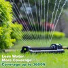 FANHAO Oscillating Sprinkler for Yard, Garden and Flower Beds, Covers