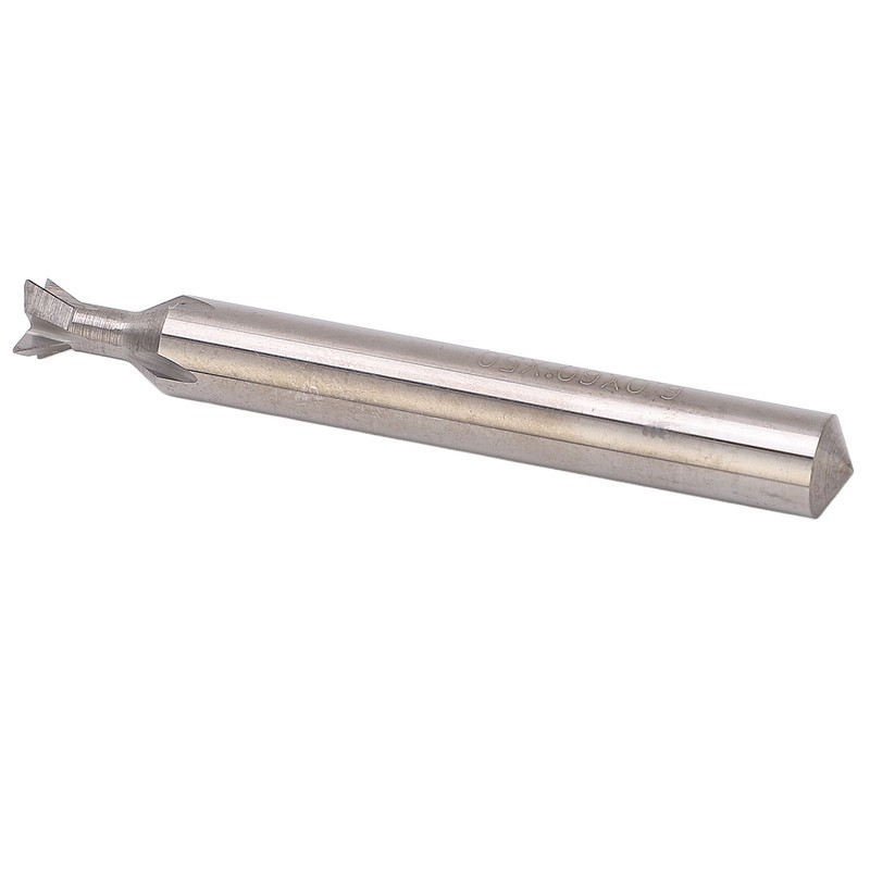 Dovetail Bit Carbide 6mm Dia Shank 4 Flutes 50mm Length