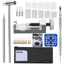 Watch Link Removal Kit, Watch Band Adjustment Tool Kit, Watch Link Strap Pin Removal Tool, Watch Sizing Tool Kit for Watch Bracelet Adjustment Resizing, Watch Pin Pusher Removal Tool