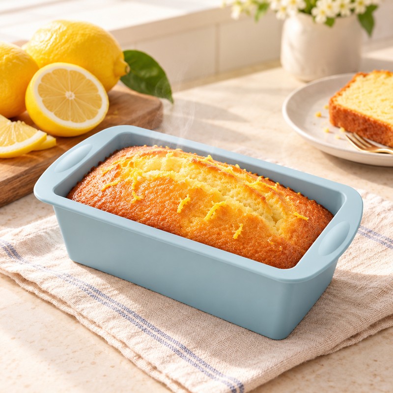Silicone Baking Molds NonStick Rectangle Cake Pans Mini Loaf Pan