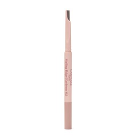Canmake Styling Edge Eyebrow Pencil Thin Lead with Brush 02 Ash Brown