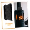 Zerodeko European Style Fireplace Cleaning Brush Set with Ergonomic Handle
