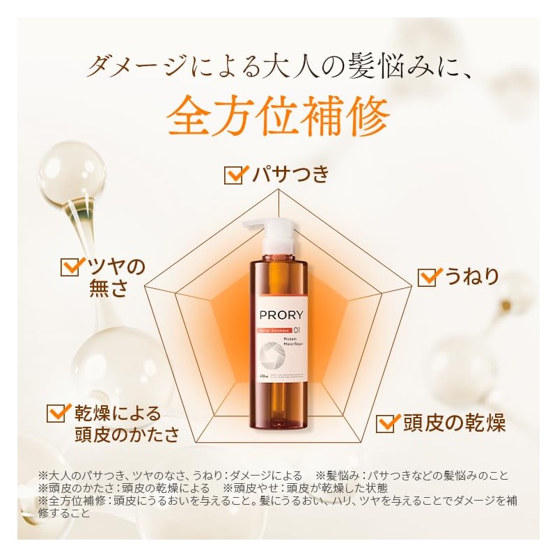 Proley Moisture Repair Shampoo 15.9 fl oz (450 ml)