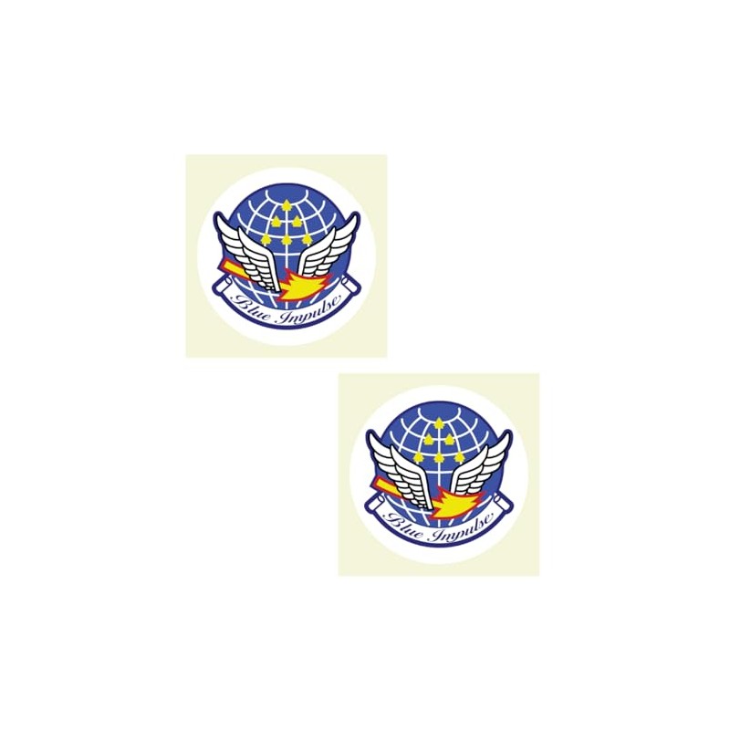Impulse Gear Blue Impulse Sticker Set of 2, 2 Pieces