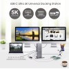 Universal 14-in-1 Ultra 5K Dual 4K HD Multiple-Displ