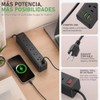 WAGADA 14 en 1 Multicontacto Regleta, 2M Extensión Eléctrica con