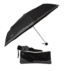 Beau Nuage Original Everlasting Black(ﾎﾞｰﾆｭｱｰｼﾞｭ/ｵﾘｼﾞﾅﾙ/ｴﾊﾞｰﾗｽﾃｨﾝｸﾞﾌﾞﾗｯｸ)頑丈で環境に優しい南フランス傘ブランド 特許吸水カバー付折りたたみ傘　折りたたみ時サイズ 24cm　防水　テフロンコーティング　濡れたまま収納可能
