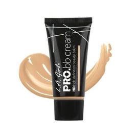 LA Girl Pro BB Cream, GBB946 Medium/Deep - Medium skin, cool undertone.