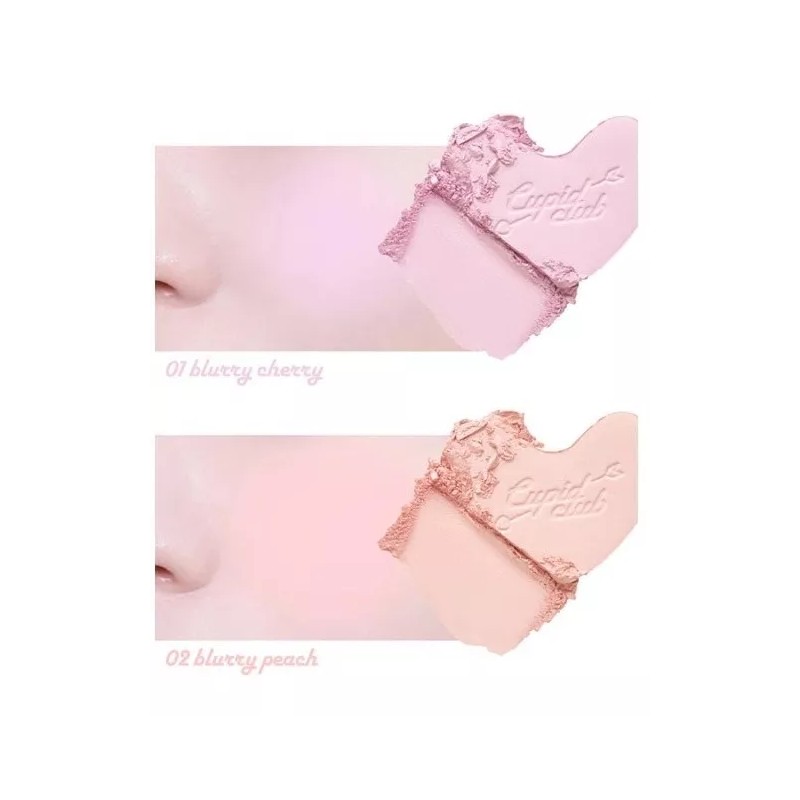 lilbyred Rubor Maquillaje Coreano Original Douyin + Brocha Set Suave