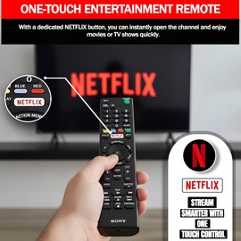 RKINC Control Remoto Compatible con Sony Bravia Smart TV RMT-TX100U (Baterias no incluida)