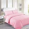 Ev Dekor® DVS729 Duvet Cover Sets Light Peach Pink- Soft