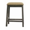 Liveasy Furniture Backless Counter Stool Set of 2, Counter Height