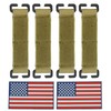 Molle Patch Hook and Loop Tactical Patches Panel Display Molle