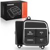 A-Premium Steering Wheel Mounted Cruise Control Switch Buttons Compatible with