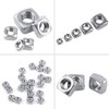 Square Nut, 100Pcs M3 M4 M5 M6 M8 DIN557 Stainless
