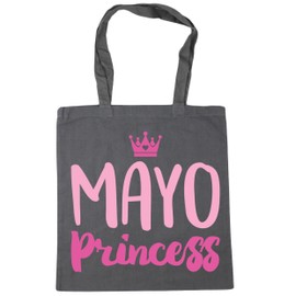 Hippowarehouse Mayo princess Tote Shopping Gym Beach Bag 42cm x38cm, 10 litres