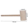 Wood Crab Mallets Seafood Shellfish Lobster Cracker Hardwood Natural Hammers,