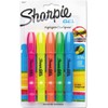Sharpie, Resaltadores Gel, Punta Bala, Colores Surtidos, 5 Piezas