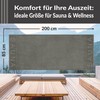 Lashuma Copenhagen XXL Men's Sauna Towel, 85 x 200 cm,