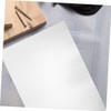 Operitacx 3pcs Aluminum Sublimation Blanks Sheets for DIY Engraving Sturdy