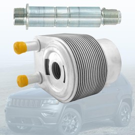 Engine Oil Cooler Compatible with Dodge Charger 2009-2023 Challenger 2012-2023 Durango 2018-2023, Grand Cherokee 2012-2021, Chrysler 300 2009-2023 5037523AB