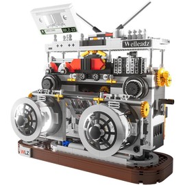 Building Blocks Radio Classic Retro Series,Collectible Display Model Toy as A Wonderful Gift Idea for Adults, Easter/Birthday for Boys and Girls 1199PCS - Style: 2118
